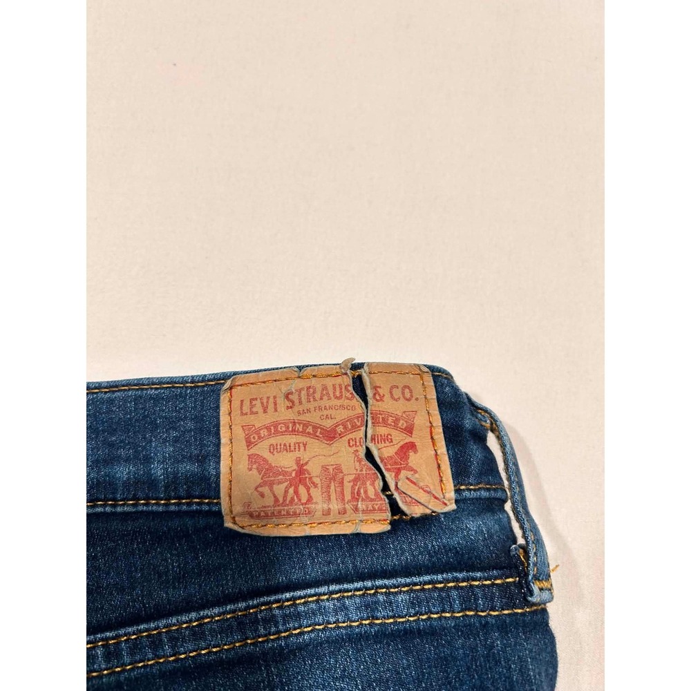 Levis 311 Shaping Skinny Jeans Womens 31x30 Dark Wash Blue Denim 19626-0001 - Picture 9 of 10
